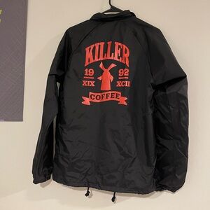 Dutch bros black windbreaker